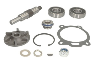 Kit reparare pompa de racire, garnituri; rotor fund; ax potrivit JCB 3C, 3CX, 3D, 4C, 4CN si alte modele; Landini 95 GT, 9060,9080,9880,9880 HC