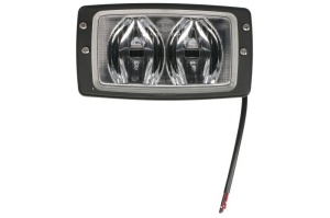 Lampa de lucru; Double-Beam FF (H3,12/24V, 55W, 2300lm 250mmx102mmx95mm) potrivita John Deere 6650,6750,6850,6950; Massey Ferguson 5410, 5420, 5425, 5430, 5435 si alte