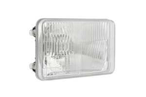 Lampa frontala Dreapta/Stanga (H4, manual, garnitura principala a becului, bec de 12V, culoare insert: cromat) potrivita Deutz Fahr AGROCLIMBER, AGROCOMPACT F, AGROFARM