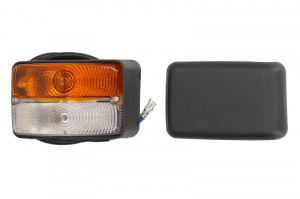 Lampa semnalizare fata Dreapta (portocaliu/transparent, P21W/R5W)