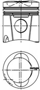 Set piston cu manson potrivit FENDT 206 F FARMER, 206 FA FARMER, 206 S FARMER, 206 V FARMER, 206 VA FARMER, 207 F FARMER, 207 FA FARMER, 207 S FARMER, 207 V FARMER, 207 VA FARMER (STD) - Img 2