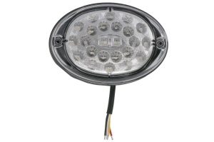 Stop Dreapta/Stanga potrivit FENDT 303 LS FARMER, 304 LS FARMER, 305 LS FARMER, 306 LS FARMER (LED, 12/24V, transparent, cu indicator, cu lumini frana, lumini parcare/pozitie)
