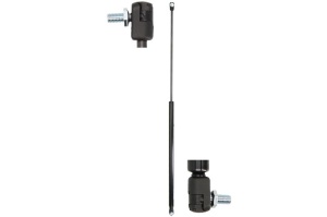 Amortizor capota 150N, L-785mm/440mm, cursa:340mm potrivit MAN TGA, TGL I, TGM I, TGS I; MASSEY FERGUSON 3000 dupa 1986
