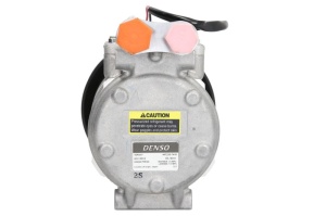 Compresor climatizare 24V potrivit JOHN DEERE 300D, 310D, 315D, 410D, 4700, 510D, 5210, 5220, 5310, 5320, 5320N, 5410, 5420, 5420N, 5510, 5520, 5520N, 6100, 6200, 6300, 6400 (R134a) - Img 2