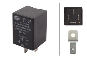 Comutator indicator de trafic (12V; numar pini: 4; (3+1)x21W, 8x21W; temepratura de exploatare pana la: 85°C) potrivit CASE; Claas; Iveco; Mercedes