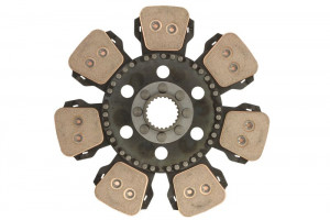 Disc ambreiaj ceramica (330mm), MASSEY FERGUSON 3050, 3050 TURBO, 3055, 3060, 3060E, 3065, 3065 PANORAMA, 3070, 3070E, 3075, 3080, 3085, 3090, 3095, 3115, 3120, 3125 - Img 4
