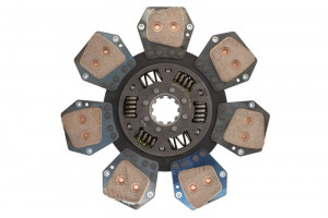 Disc ambreiaj ceramica potrivit FORD 5000, 5100 4WD, 5110 2WD, 5200, 5340, 5550, 5600, 5610 4WD, 5640, 5640 SL, 6410 2WD, 6600 4WD, 6610 4WD, 6610 O, 6610 S, 6640 (321mm, numar adaptori: 7) - Img 4