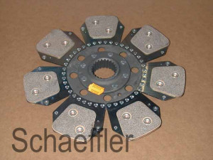 Disc ambreiaj ceramica potrivit MASSEY FERGUSON 3050, 3050 TURBO, 3055, 3060, 3060E, 3065, 3065 PANORAMA, 3070, 3070E, 3075, 3080, 3085, 3090, 3095, 3115, 3120 (330mm, numar adaptori: 7)