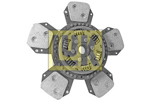 Disc ambreiaj ceramica potrivit MASSEY FERGUSON 492, 4240, 4255, 4260, 4265, 4270, 4355, 4360, 4365, 4370, 593, 596 (327mm, numar adaptori: 5) - Img 3