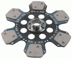 Disc ambreiaj potrivit FENDT 600 1972-1993 (360mm)