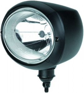 Far universal stanga/dreapta (H4/T4W, 12/24V, latime 207mm, inaltime 162mm, transparent, negru) - Img 3