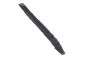 Lama (dintat) 64x37x3mm, diametru gaura: 5,5mm potrivita Bizon - set 50 bucati
