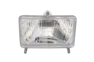 Lampa frontala Dreapta/Stanga (H4, manual, culoare insert: cromat) potrivita Claas ARES, ATLES; Lamborghini FORMULA, NITRO, PREMIUM, RACING si alte modele