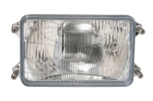 Lampa frontala Dreapta/Stanga (H4/T4W, 12/24V, functii aditionale: Lampi de pozitie, faza scurta, semnalizare, inaltime: 106mm, latime: 168mm)