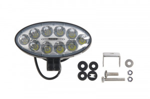 Lampa lucru (LED, 12/24V, 35W, 3000lm, numar elemente LED 10, 176mmx87mmx86mm, lumina focalizata)
