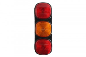 Lampa spate Dreapta/Stanga potrivit JCB 3CX, 3CX SITEMASTER, 3CX-2, 3CX-4, 3CXC, 3CXS, 3CXT, 4CX, 4CXC (12/24V, rosu, cu indicator)