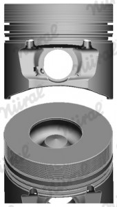Piston (diametru 94mm, STD) DEUTZ AHLMANN AL; ATLAS COPCO QAS/QAX; DITCH WITCH RT; GEHL 4000; JLG 800; PUTZMEISTER MIXOKRET; TEREX SKL BF4L1011FT-F4M2011 - Img 2