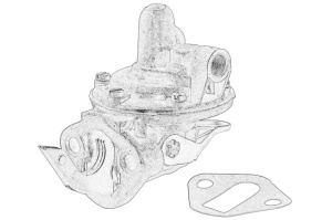 Pompa mecanica combustibil potrivita AKTIV FISCHER 800, M 800; ALBAJAR 08, 10, 304, 366, 3000, 420, 4300, 4360; ALLIS CHALMERS ACP50; CATERPILLAR V40D, V40E, VC60D, VC60DSA, VC60E