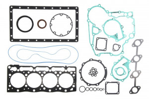 Set complet de garnituri de motor V1505, AEBI TT 50, TT 60, TT 80; BOBCAT 100; HITACHI EX35; HOLDER 230, 2.34, 240, 2.42, 330; KUBOTA B 2910 HSD, 3680, KX 61-3, KX 71 H, KX 71-3, KX 91-2, ST 30