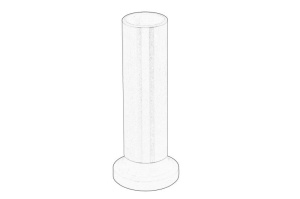 Valva robinet (diametru 19/28mm, inaltime 73mm), URSUS 10014 H, 11024,8014 H, 9014 H, 9024,380,380 M; ARMATRAC 1104; BASAK 2080,2090,2100,2110; BOBCAT 360,470; CLAAS 310