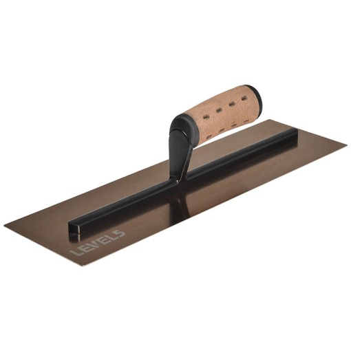 Gletiera 40 cm, lama inox 0.7 mm, maner din piele, Level5 Tools, FLEX 0.7