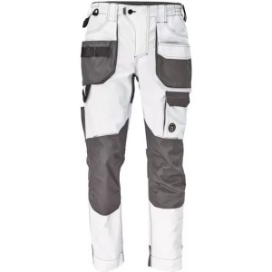 Pantaloni de lucru profesionali DAYBORO TRIFIBETEX – ALB -MARIMEA 52