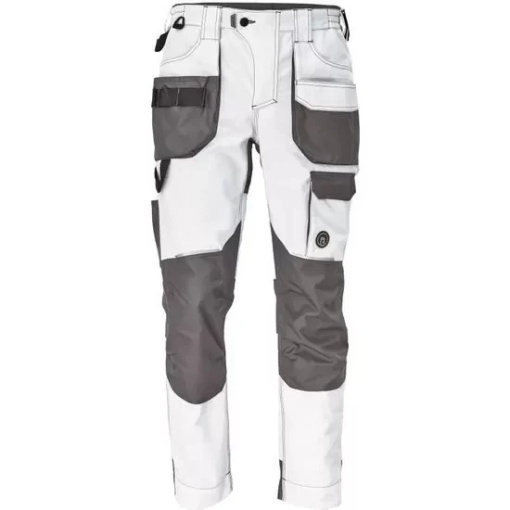 Pantaloni de lucru profesionali DAYBORO TRIFIBETEX – ALB -MARIMEA 54