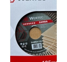 DIS DIAMANTAT 125MMX1.6X30X22.23MM SAMBA -WERTEC - Img 4