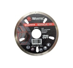 DISC PROFESIONAL NANOCUT100 -CLEAN CUT 100X08X22.23MM-WERTEC