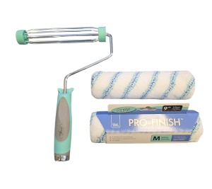 PACHET PROMOTIONAL TRAFALET PROFESIONAL+ROLA 23 CM,MICROFIBRA MARIME M,PAR 12MM-AXUS