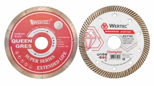Set 2 discuri diamantate WERTEC Queen Gres + Champion 125 mm