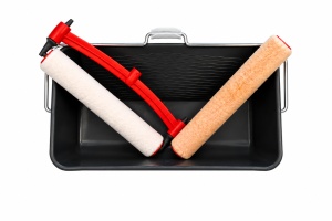 Set trafalet WOOSTER Big Ben 45 cm cu 2 role și găleată Wide Boy 18 L