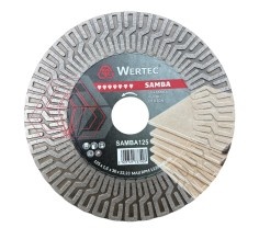 DIS DIAMANTAT 125MMX1.6X30X22.23MM SAMBA -WERTEC