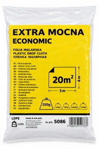 Folie de protectie neagra 4x5m Solid Tools