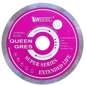 PACHET PROMOTIONAL DISC DIAMANTAT RAZOR CUT 125MM+DISC DIAMANTAT QUEEN GRESS 125MM-WERTEC - Img 2