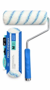 PACHET PROMOTIONAL TRAFALET PROFESIONAL +ROLA 23CM, MARIME M MICROFIBRA,PAR 12MM-AXUS