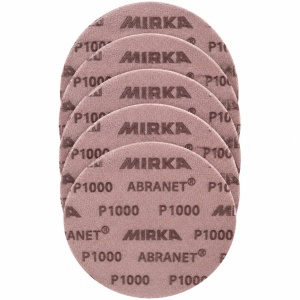 Set 5 discuri abrazive Abranet 150MM P1000-MIRKA
