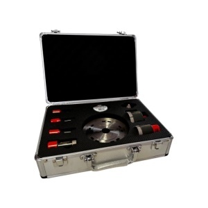 SET CAROTE DIAMANTATE PT GRESIE /FAIANTA ,DIMENSIUNI:6.8.10.20.35.65MM,DISC125 MM-WERTEC - Img 3