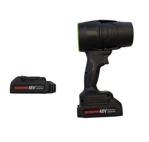 Suflanta cu aer rece 48 V cu cutie de transport+2 baterii