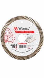 DISC DIAMANTAT 125x1.0x22.23x10mm CHAMPION -WERTEC