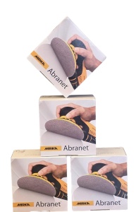 PACHET PROMOTIONAL ABRANET 150MM ,50BUC. CUTIE 3+1( CUTIE GRATIS GRANULATIE P150) , LA ALEGERE P80,P100,P120,P150,P180,P240,P320,P360,P400,P500,P600,P800,P1000 -MIRKA