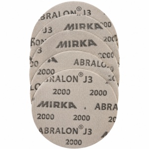 Set 5 discuri abrazive Abralon J3 Ø 150 mm Grip 2000-MIRKA