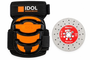 SET GENUNCHIERE PROFESIONALE SOLID +DISC PENTRU TAIERE SI SLEFUIRE 125 M14 WERTEC
