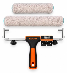 Set profesional trafaleți AXUS Silk Touch 30 și 38 cm + cadru SOLID 30–50 cm