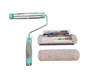 PACHET PROMOTIONAL TRAFALET PROFESIONAL 23CM MICROFIBRA,PAR 9MM + ROLA 23CM -AXUS