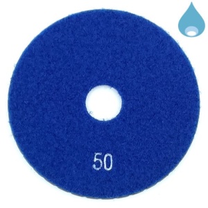 Paduri / dischete diamantate pt. slefuire umeda #50 Ø100mm - - Img 1