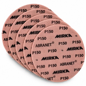 Set 5 discuri abrazive ABRANET Ø 225 mm Grip P150