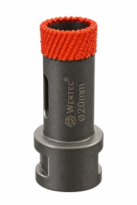 Carota diamantata Turbo Speed 20mm WERTEC