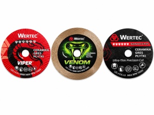 pachet 3 discuri wertec venom55 / viper45 / nanocut45