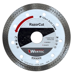 PACHET PROMOTIONAL DISC DIAMANTAT RAZOR CUT 125MM+DISC DIAMANTAT QUEEN GRESS 125MM-WERTEC - Img 3
